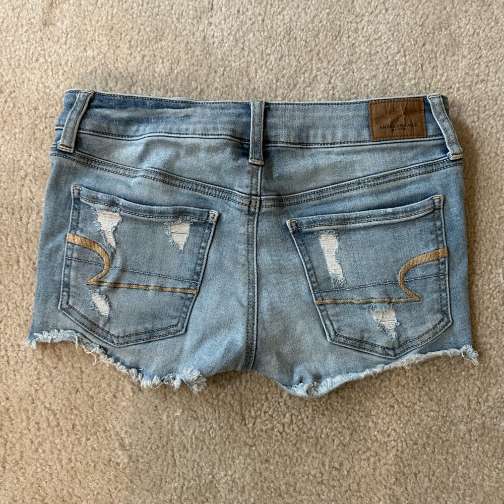 American Eagle outfitters distressed, jean shorts - Picture 8 of 8